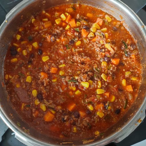 Allow it to cook covered and then add Worcestershire sauce, let it cook for 2 minutes in the pot and it is ready to serve